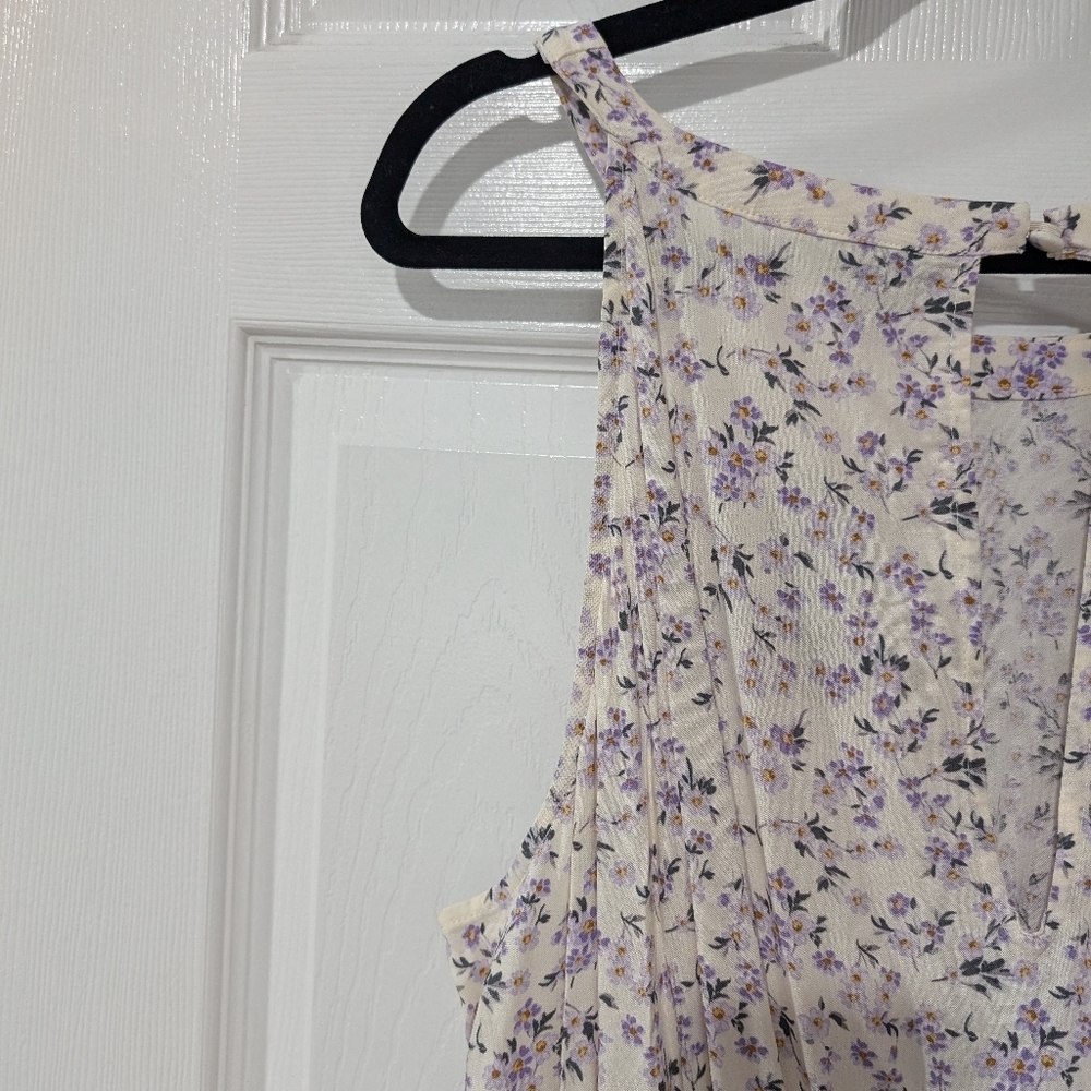 NWT Torrid Ditsy Floral Dew Challis Halter Hi Low Dress in Size 2 (18/20) - Picture 11 of 15
